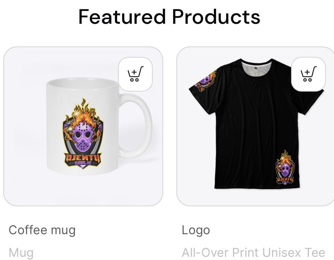 Merch store now online!